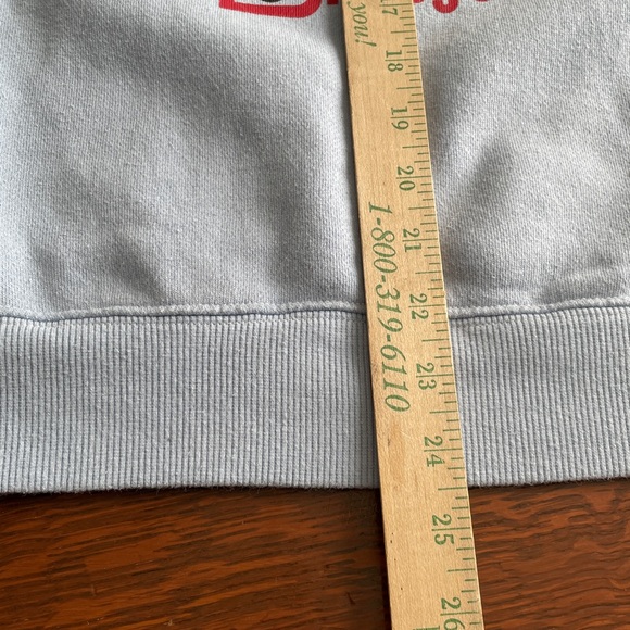 Vintage Disney World Mickey Mouse Crewneck Sweatshirt light blue - Picture 5 of 6